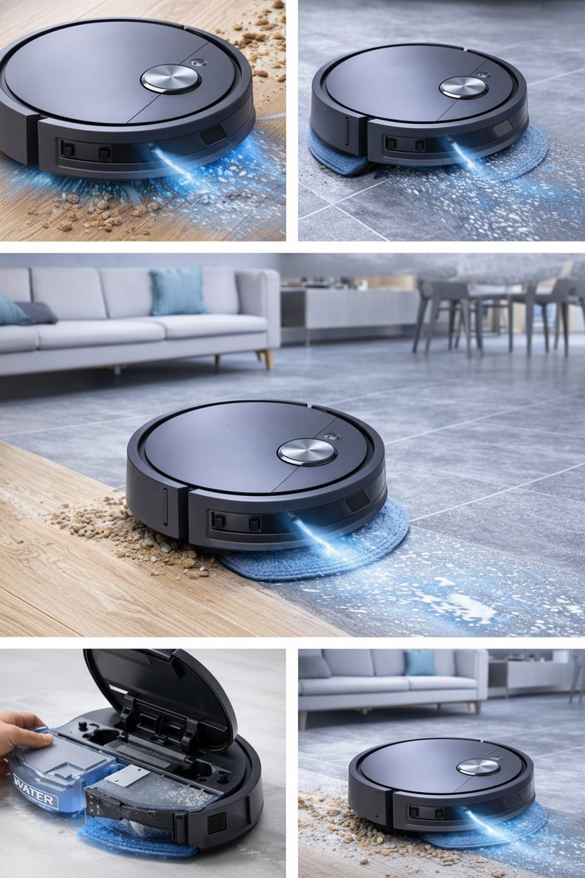 HydroSweep Smart Robot